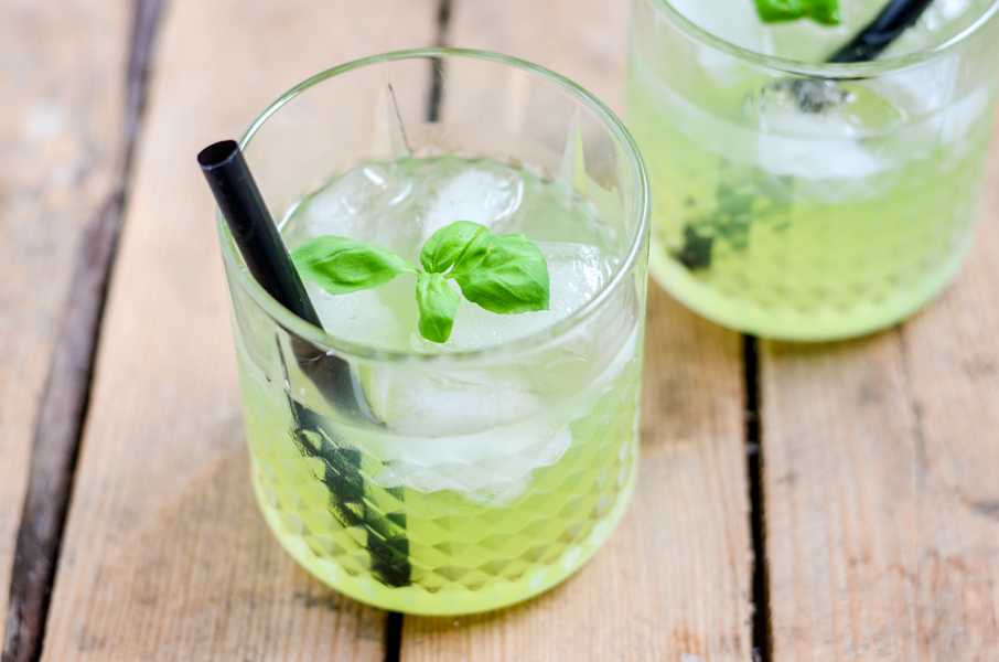 Gin Basil Smash Rezept