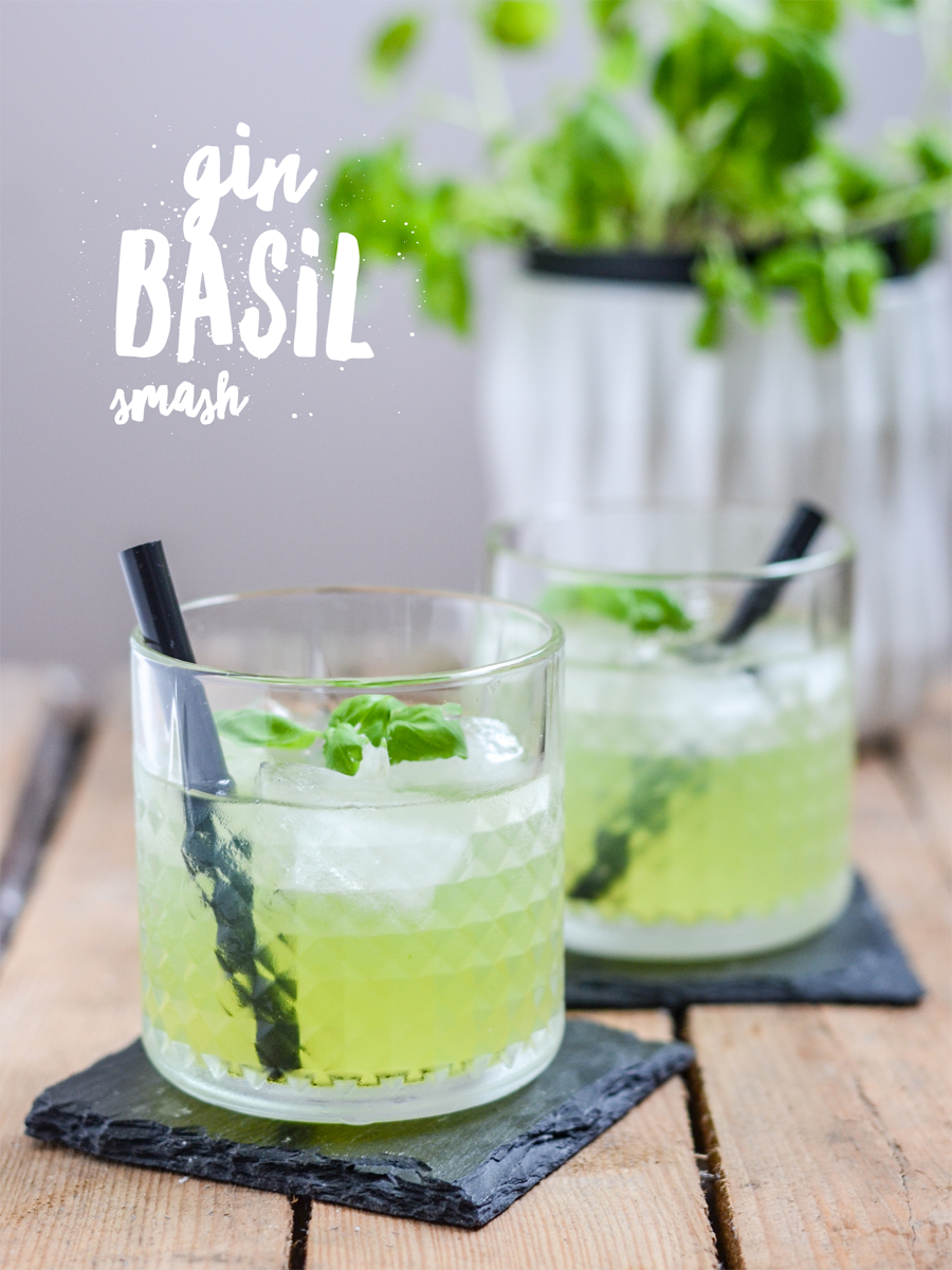 Gin Basil Smash Rezept