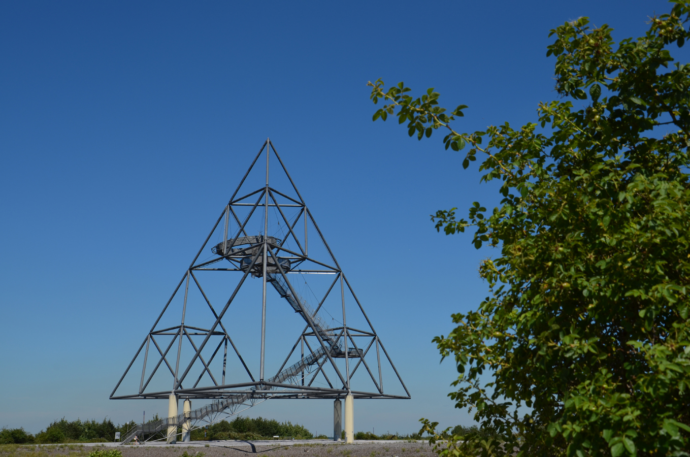 Tetraeder Halde Große Beckstraße Bottrop2