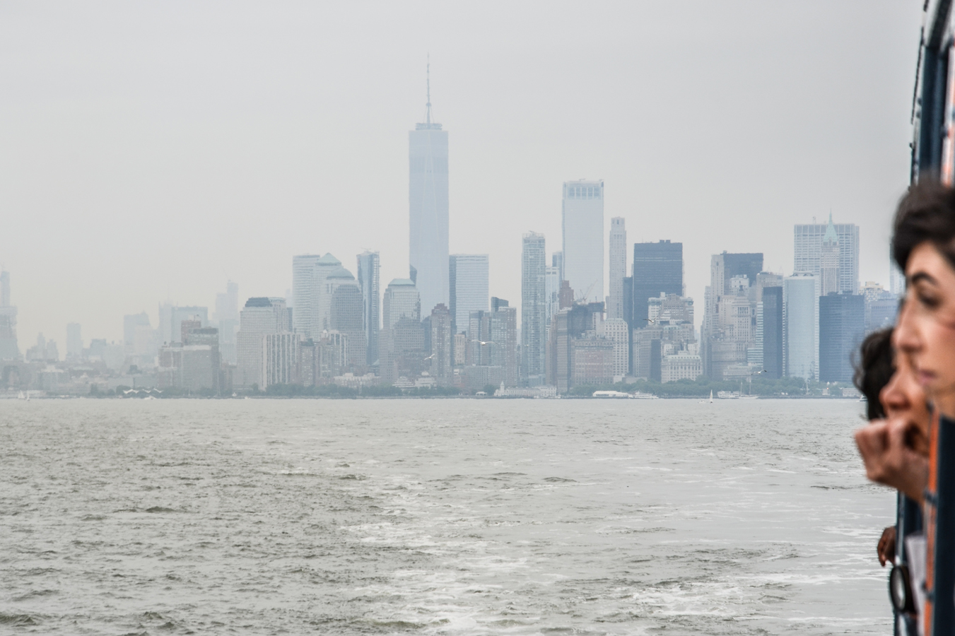 Skyline New York Staten Island Ferry