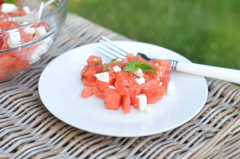 Wassermeleonensalat