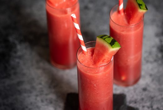 Wassermelonen Drink Getränk mit Gin für den Sommer