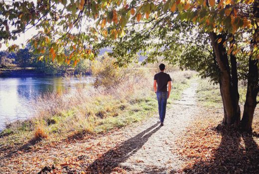 Bochum im Herbst Kemnader See an der Ruhr