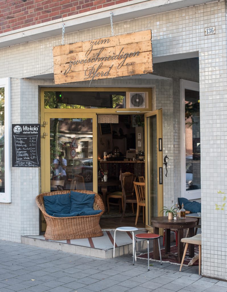 Pizza im Zum zweischneidigen Pferd in Münster