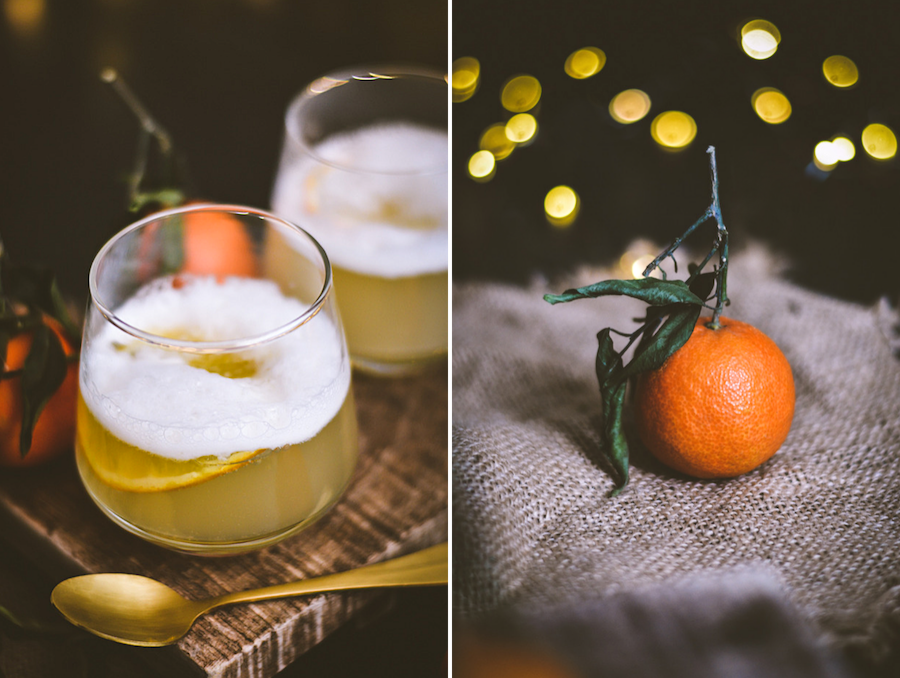 Rezept Gin Sour mit Mandarine und Eiwei?