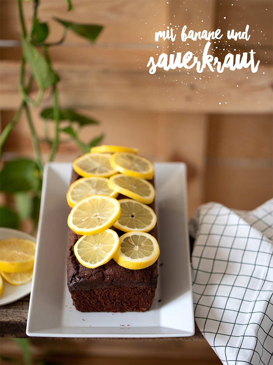 Rezept veganer Schokokuchen mit Sauerkraut