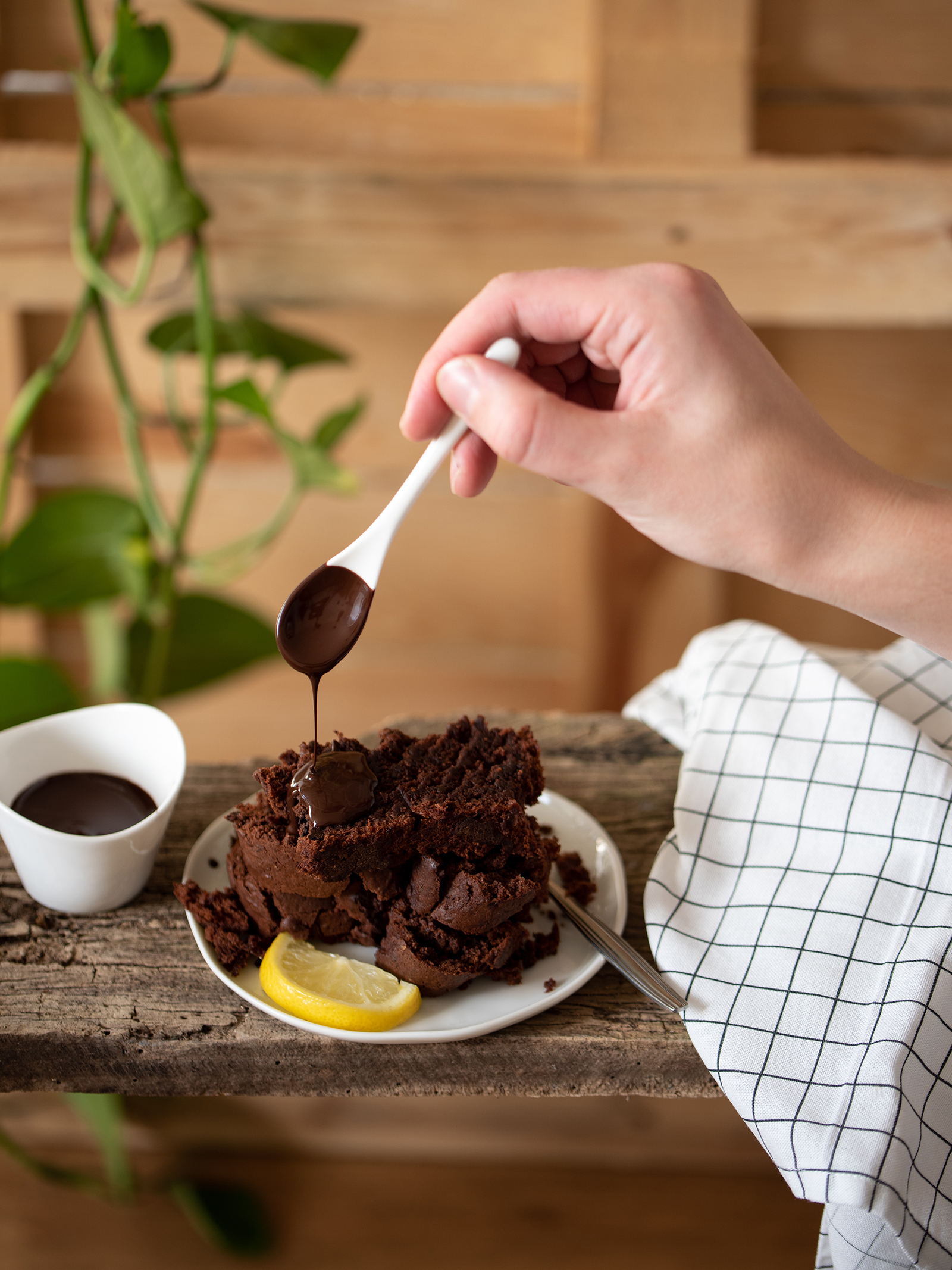 Rezept veganer Schokokuchen mit Sauerkraut