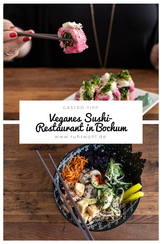 Veganes Sushi, Korean Soulfood auf rein pflanzlicher Basis, #sushi #bowls #healthyliving #gastrotipp #bochum