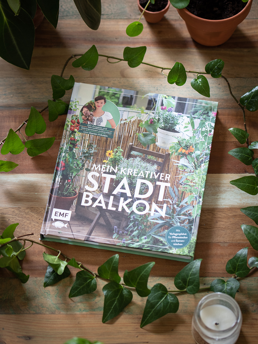 Buchvorstellung: Mein kreativer Stadtbalkon, Tipp für alle mit kleinen Gärten, Balkon, Urban Gardening, Gärtnern in der Stadt