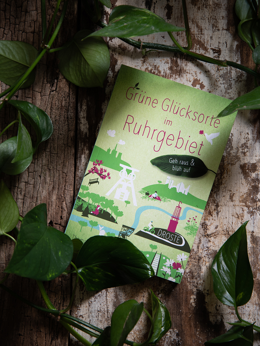 Buchtipp: Grüne Glücksorte im Ruhrgebiet, Ausflugstipps in die Natur, grünes Ruhrgebiet, Parks und Seen zwischen Duisburg und Dortmund