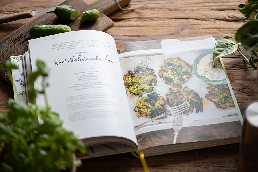 Buchempfehlung: My little green Kitchen, vegane, gesunde Rezepte mit Obst und Gemüse aus der Region