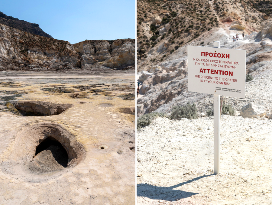 Griechenland-Urlaub: Stephanos Krater auf Nisyros