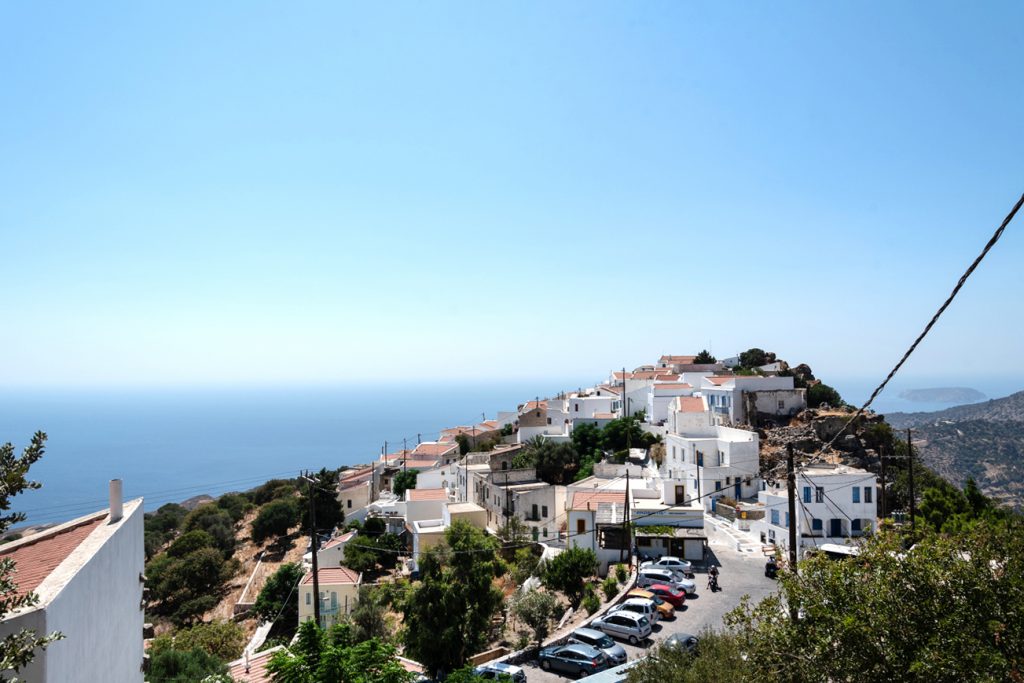 Nikia: Bergdorf in Griechenland auf der Insel Nisyros