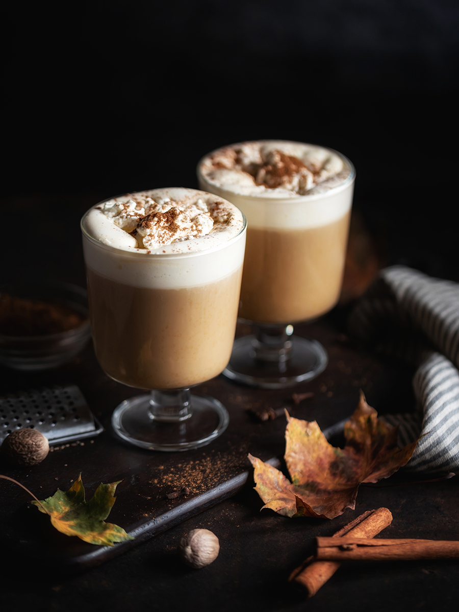 Pumpkin Spice Latte selber machen Rezept vegan