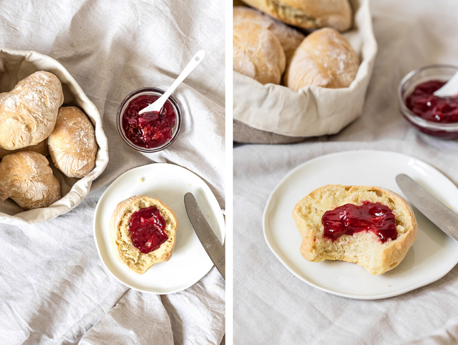 Brötchen selber backen einfaches Rezept