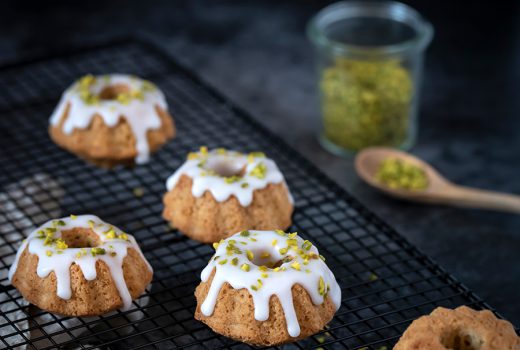 Eierlikörkuchen Mini Gugelhupf Rezept für Rührkuchen zu Ostern