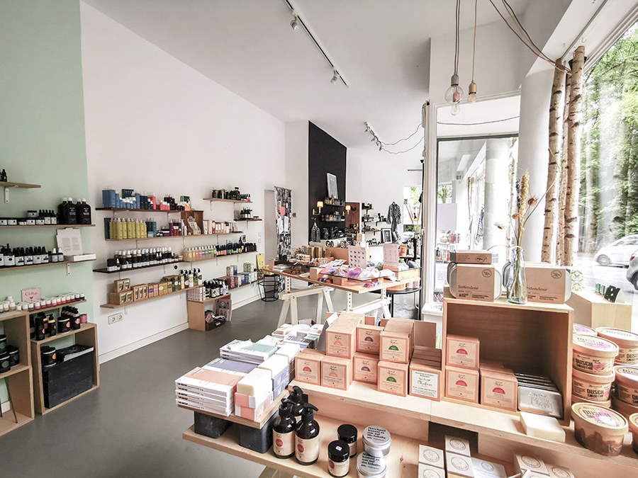 Kulturtasche Bochum: Drogerie und Concept Store von Susnne Töller mit kleinen und interessanten Labels, Seifen, Kosmetik, Bartpflege, Tee