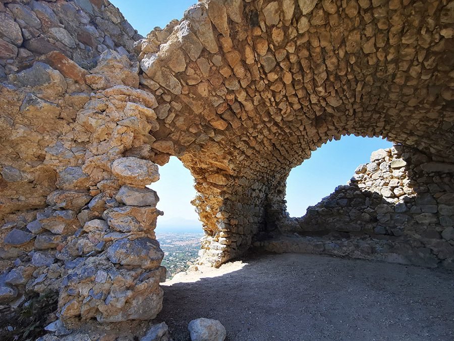 Burgfestung Palio Pyli auf Kos in Griechenland: Perfekter Blick über die Insel