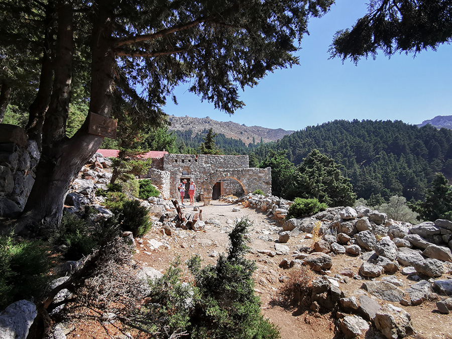 Burgfestung Palio Pyli auf Kos in Griechenland: Perfekter Blick über die Insel