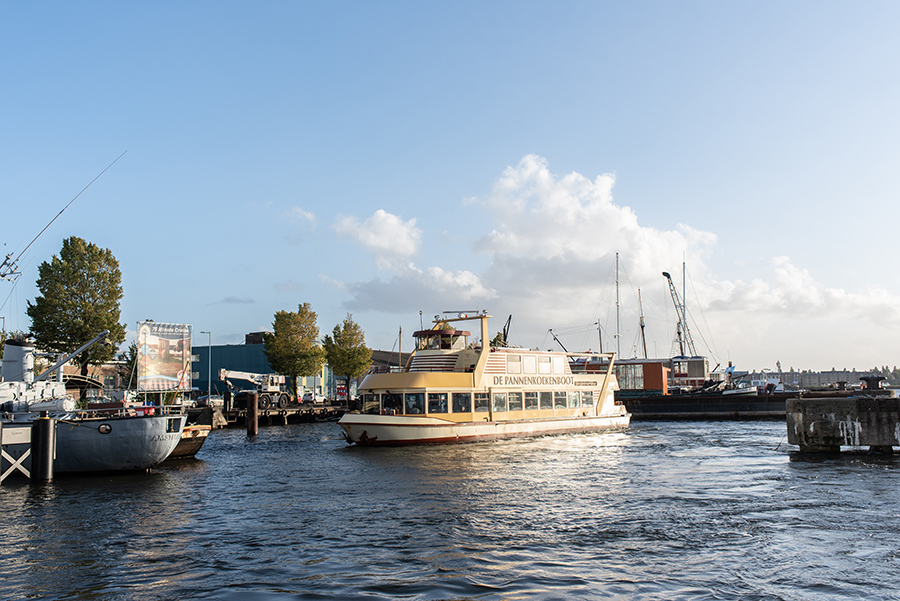 Pfannkuchen Schiff Amsterdam Noord