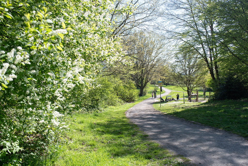 Weg an Sternenwarte Bochum