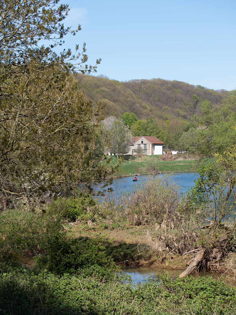 Wandern von Bochum-Weitmar nach Hattingen an der Ruhr entlang