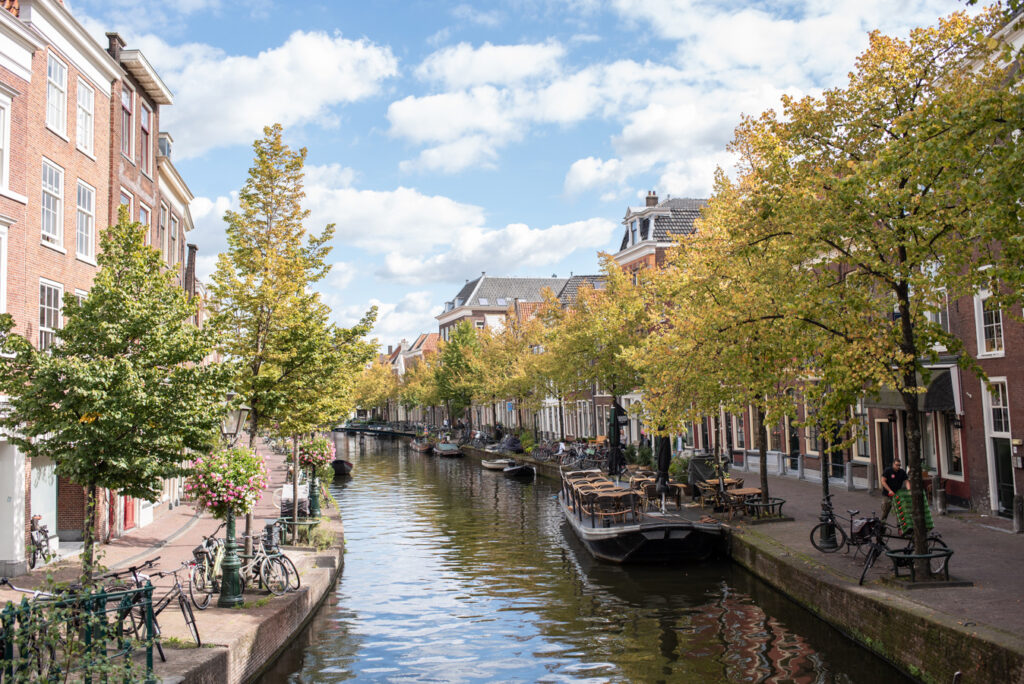 Gracht in Leiden