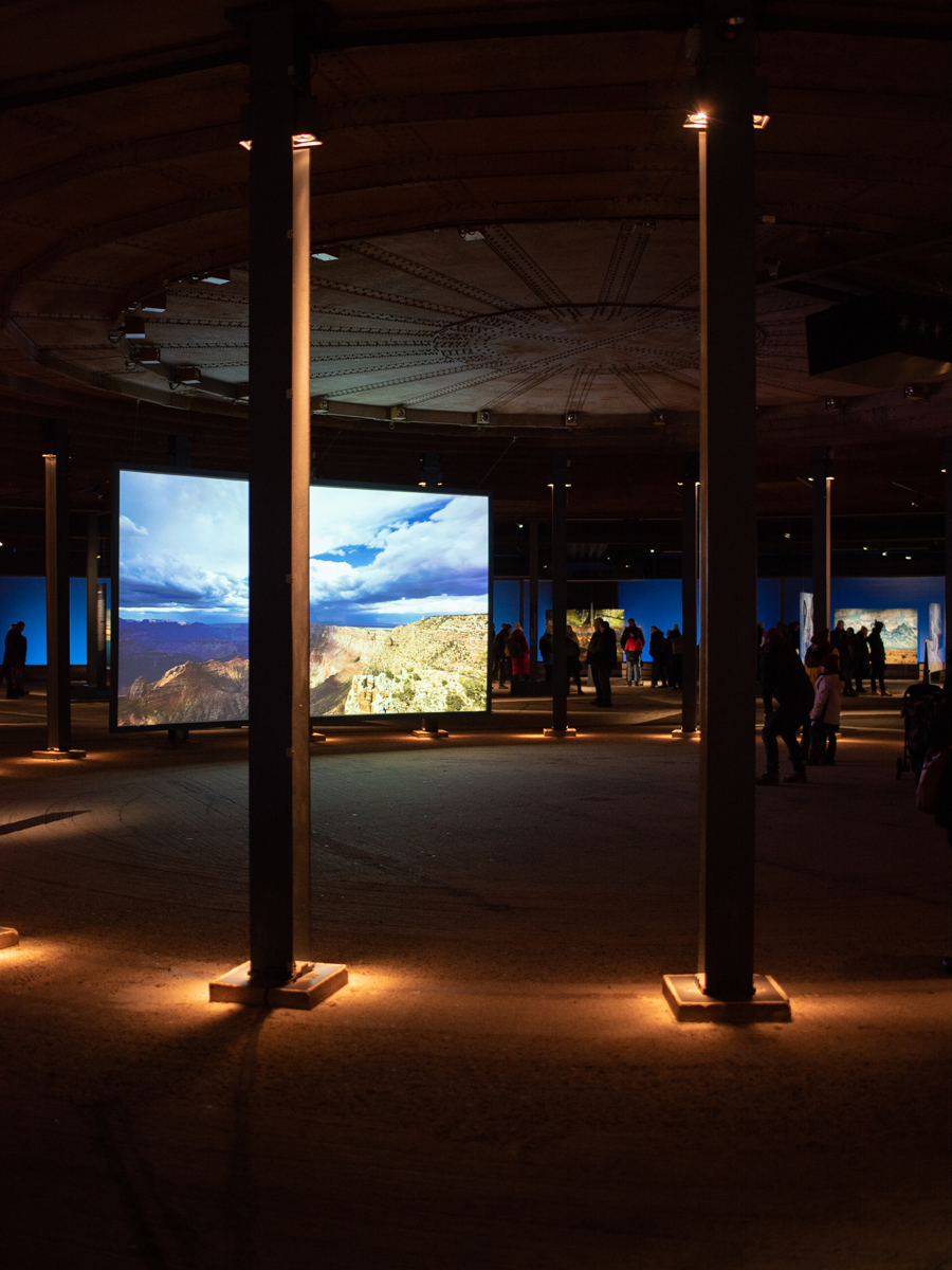 Gasometer Ausstellung Das zerbrechliche Paradies 