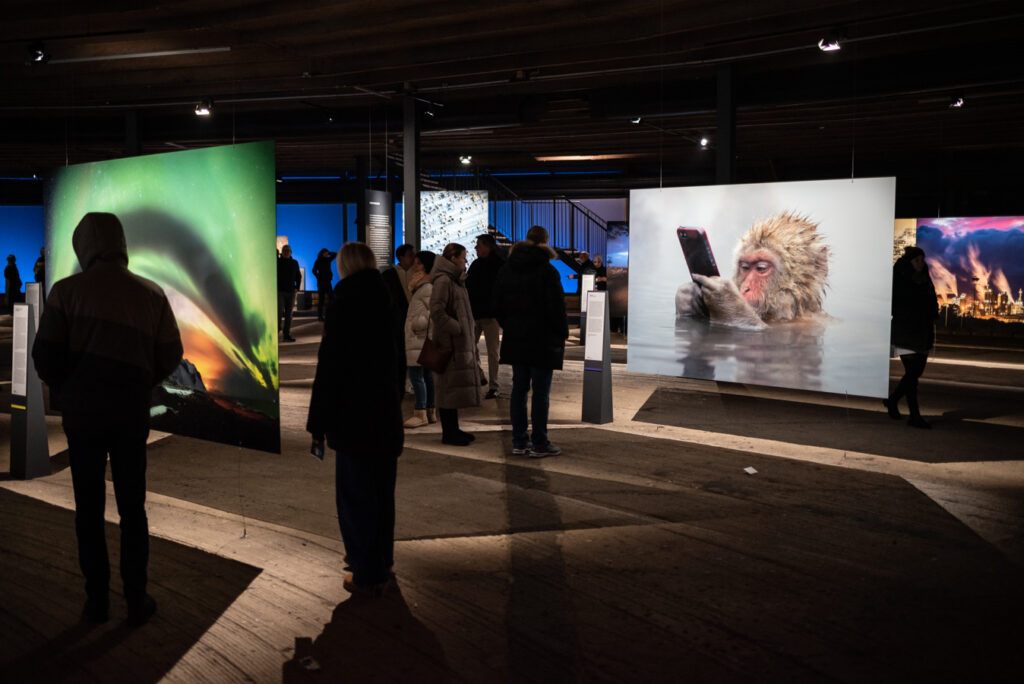 Gasometer Ausstellung Das zerbrechliche Paradies Ausstellungsraum