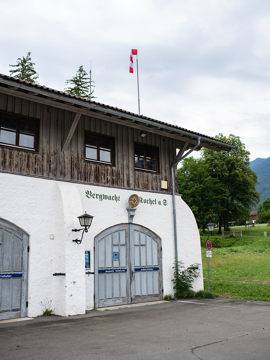 Kochel am See in den Voralpen