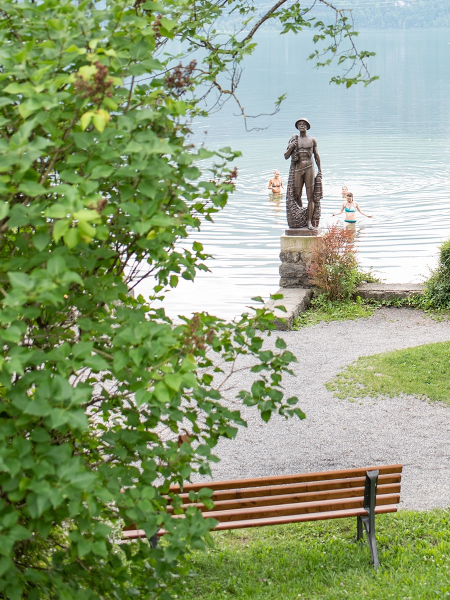 Kochel am See in den Voralpen