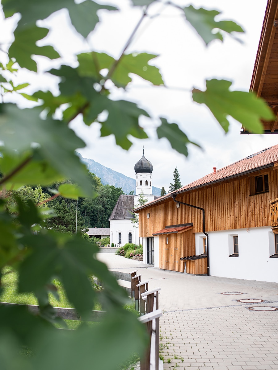 Kochel am See in den Voralpen