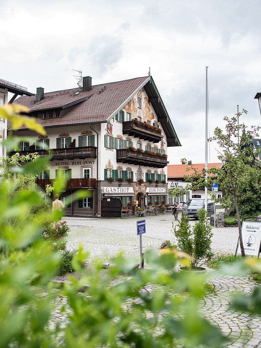 Kochel am See in den Voralpen
