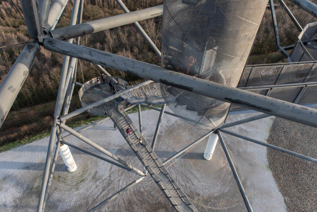 Tetraeder Bottrop auf der Halde Beckstraße