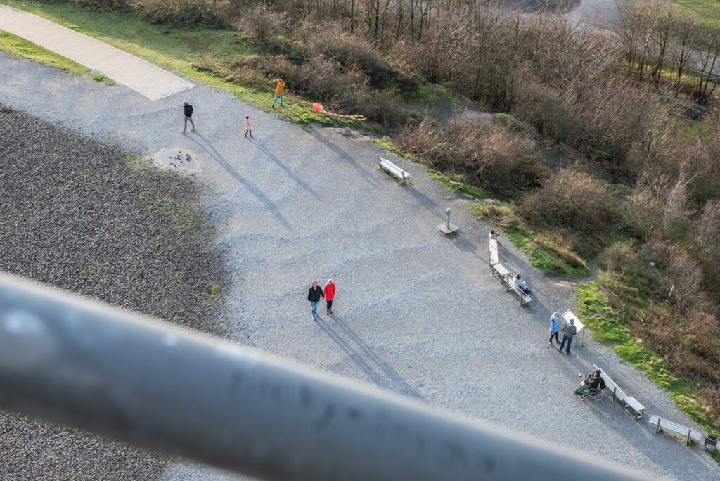 Tetraeder Bottrop auf der Halde Beckstraße