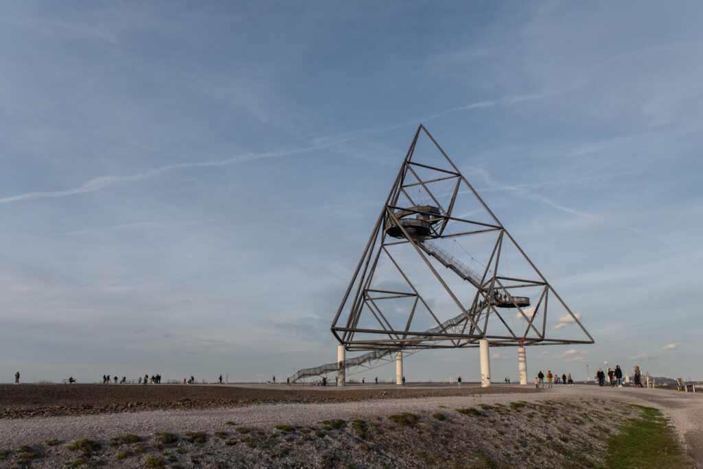 Tetraeder Bottrop auf der Halde Beckstraße