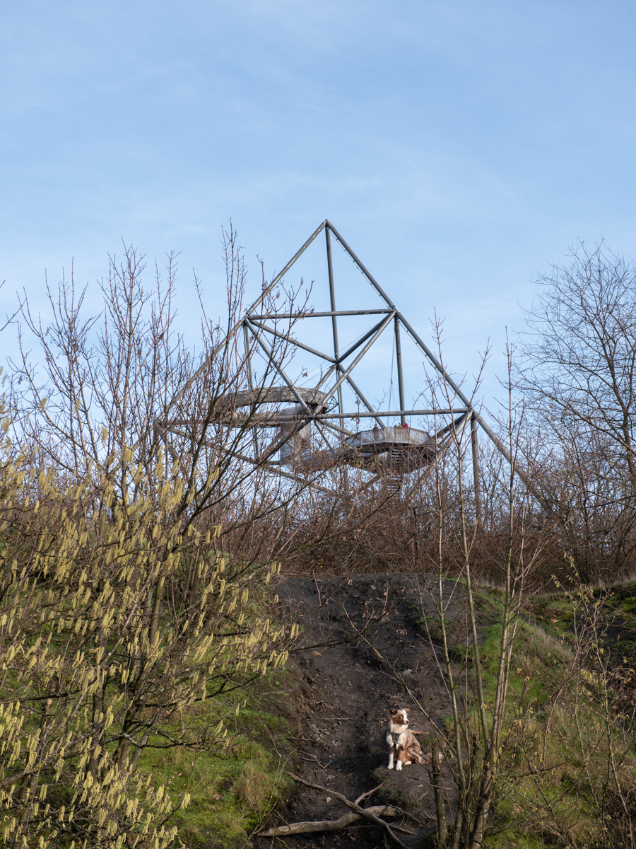 Tetraeder Bottrop auf der Halde Beckstraße