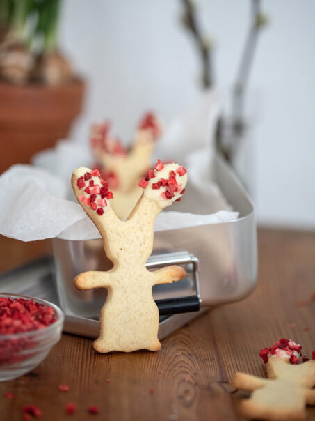 Osterhasenkekse backen: Einfaches und schnelles Rezept für süße Hasenkekse