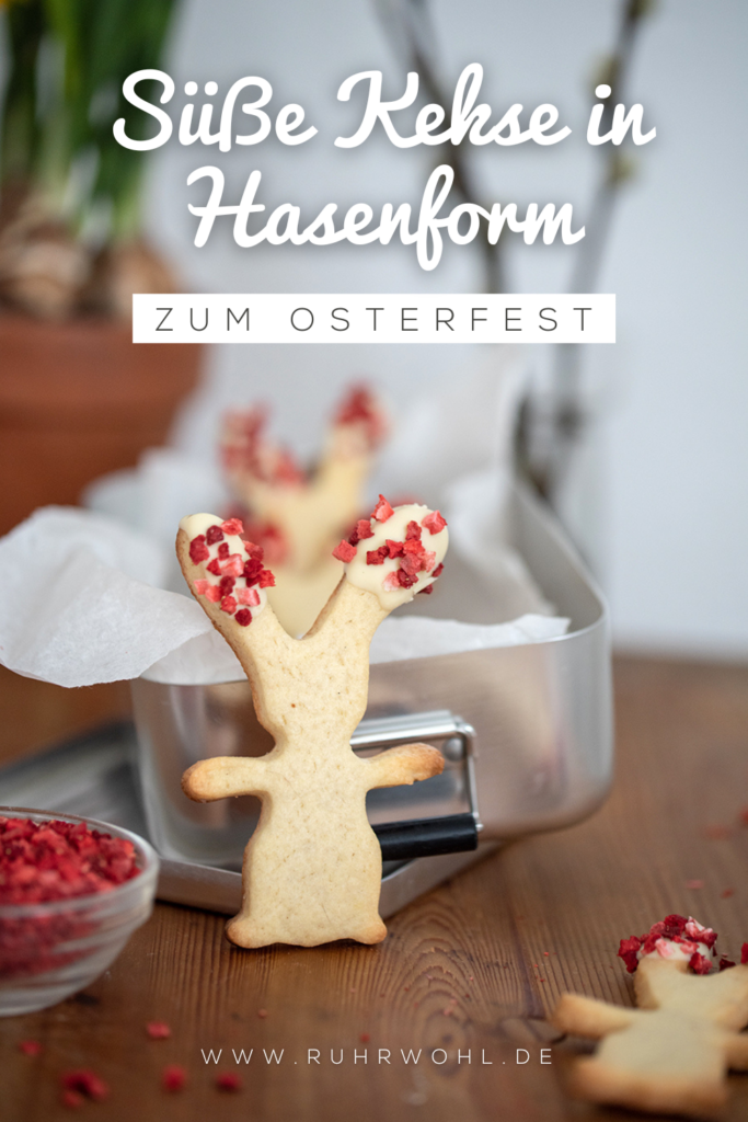 Osterhasenkekse backen: Einfaches und schnelles Rezept für süße Hasenkekse 