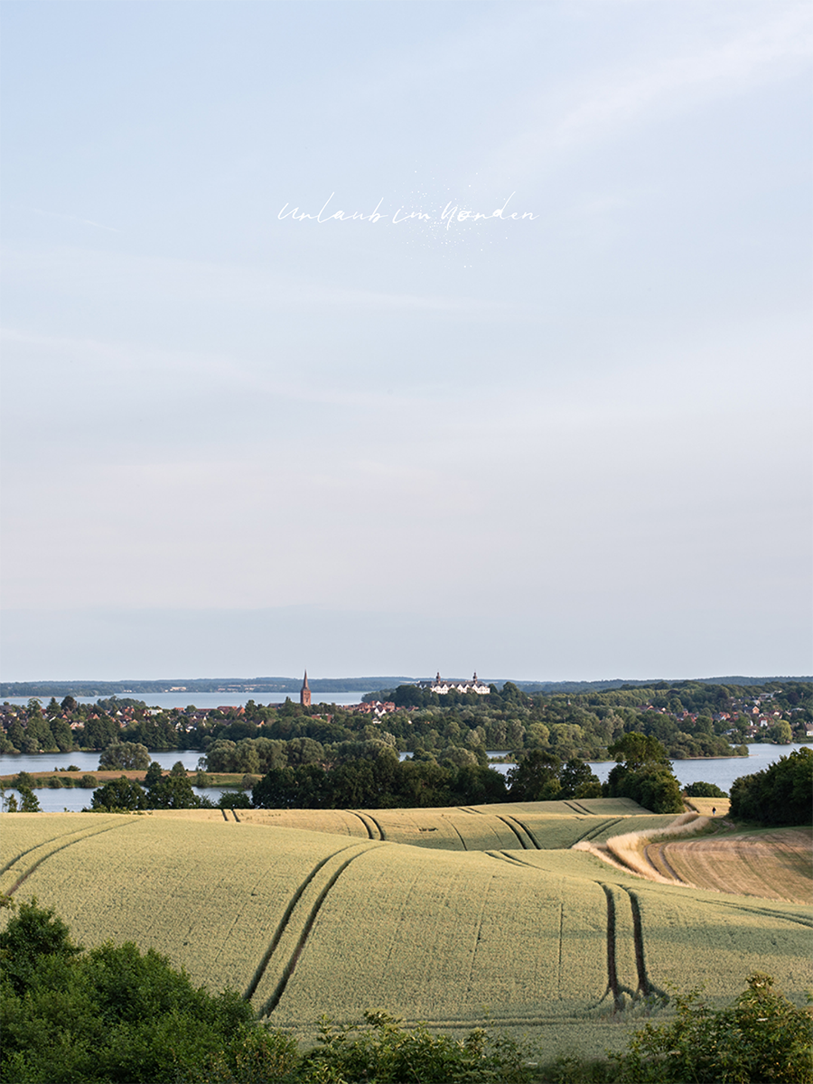 Blick auf Plöner Seenplatte