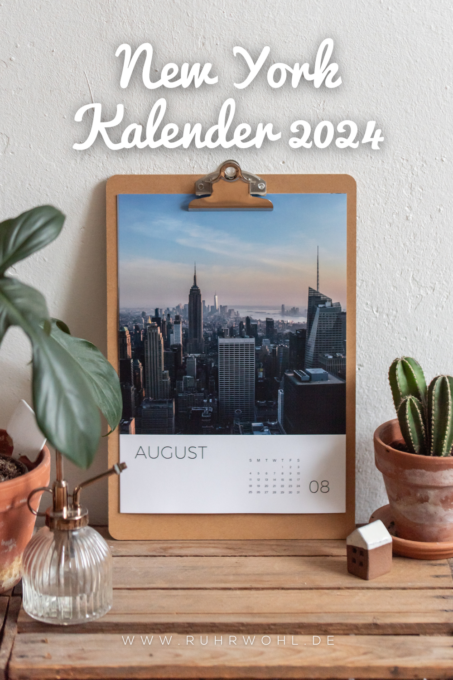 New York-Kalender für das Jahr 2024 {Freebie} - ruhrwohl.de