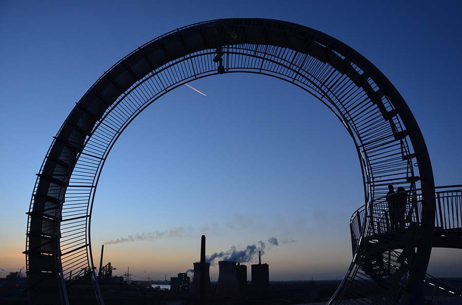 Tiger & Turtle Magic Mountain in Duisburg