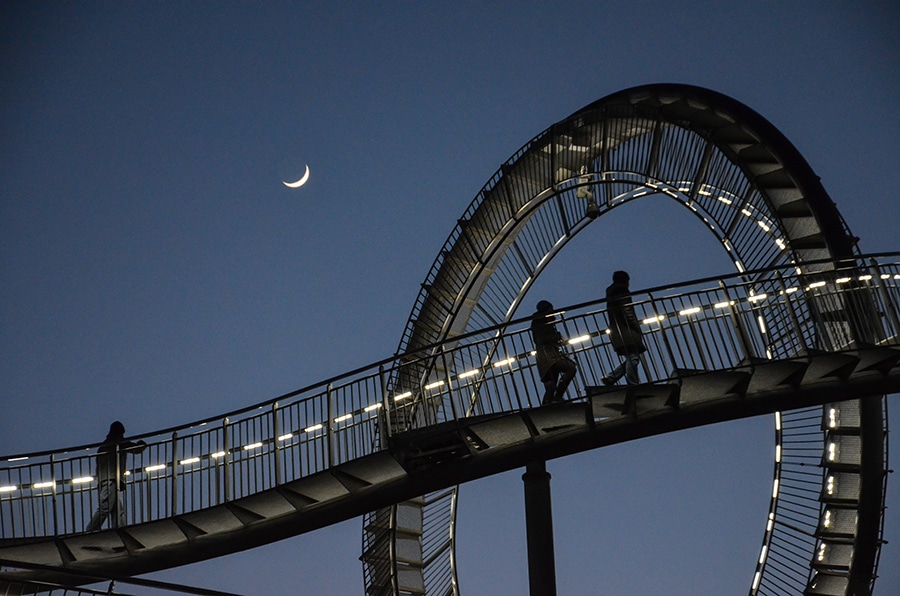 Tiger & Turtle Magic Mountain in Duisburg