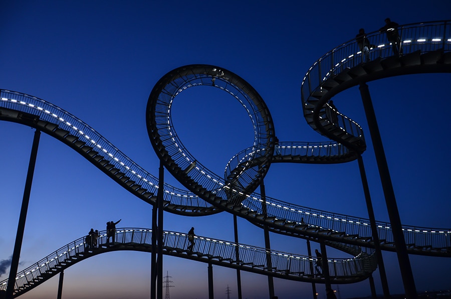 Tiger & Turtle Magic Mountain in Duisburg