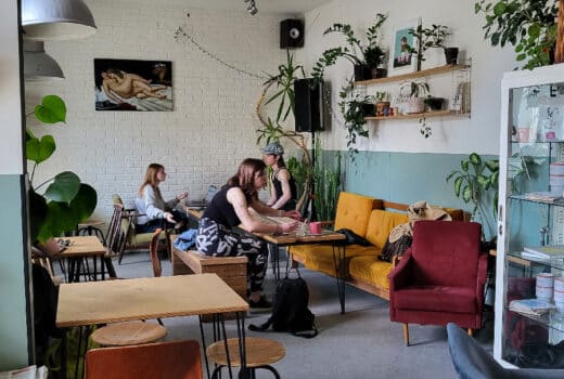Café Lang.fuhr in Danzig Wrzeszcz