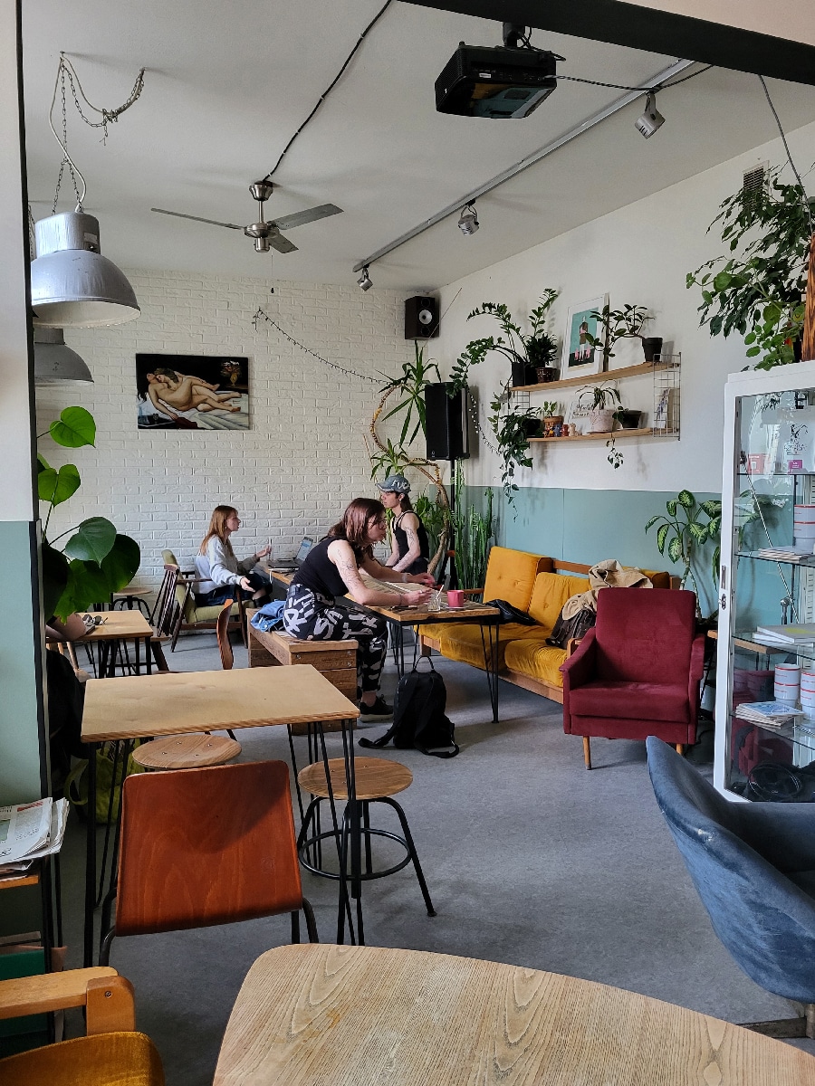 Café Lang.fuhr in Danzig Wrzeszcz