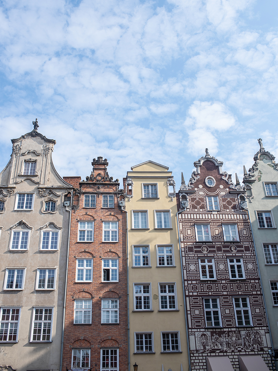 Altstadthäuser in Danzig