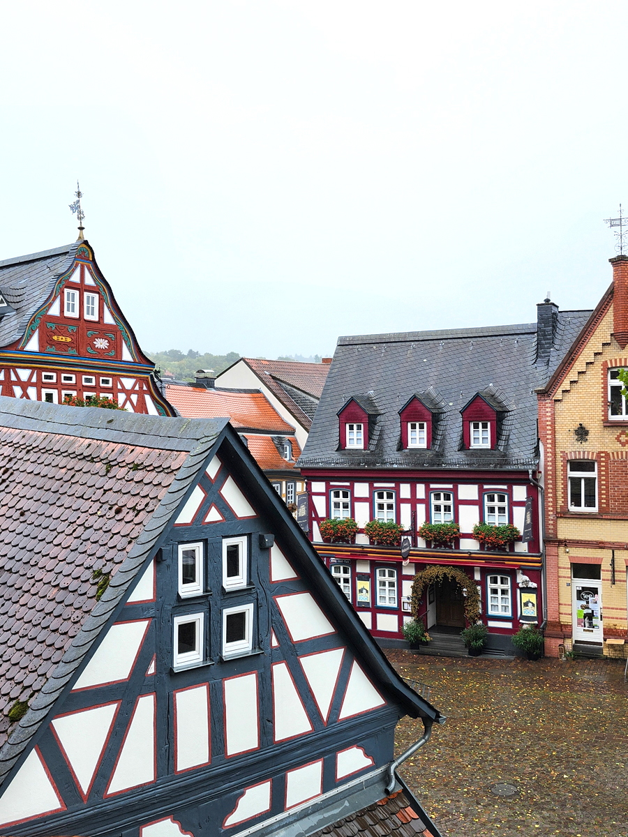 Fachwerkhäuser in Idstein im Taunus